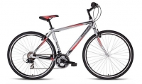 Мужской велосипед Drag Daily 21", красный/серый