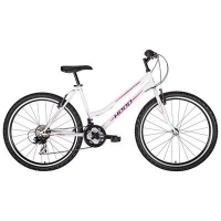 Детский велосипед HACKER 24 LADY розовый/белый