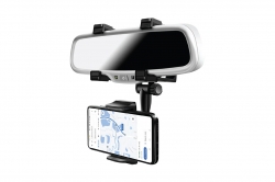 Rearview mirror phone holder HOLD-17 ― AUTOERA.LV