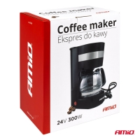Coffe maker - AMIO 24V,  300W, 650ml.