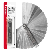 Foil Feeler Gauge - 32 Straight Inserts 89mm long (0.02-1.00mm)