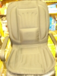 Luxury car seat cushion set, beige color ― AUTOERA.LV