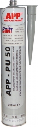 Полиуретановая клеяще-уплотняющая масса APP-PU 50, 310мл. (серый) ― AUTOERA.LV
