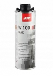 Восковая масса для защиты автомобильных шасси (антрацит) - APP W100 Wax, 1Л ― AUTOERA.LV