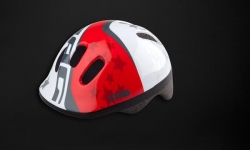 Kids bicycle helmet DRAG S-XS red/white  ― AUTOERA.LV