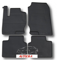 Rubber floor mat set Mitsubishi Colt VII (2008-2012)