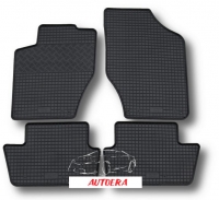 Rubber floor mats set Citroen C4 (2004-2017) /Peugeot 307 (2001-2008); 308 (2007-2014)
