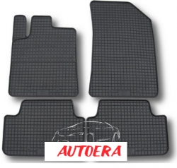 Rubber floor mat set Peugeot 407 (2004-2010) ― AUTOERA.LV