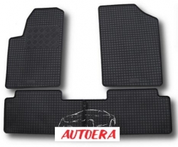 Rubber floor mat set Peugeot Partner (1997-2007)/ Citroen Berlingo (1997-2007) ― AUTOERA.LV