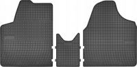 Front rubber floor mats set for Toyota Proace (2013-2018)