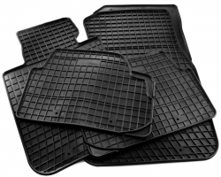 Rubber floor mats set  BMW X3 F25 (2010-2017)/X4 F26 (2014-) ― AUTOERA.LV