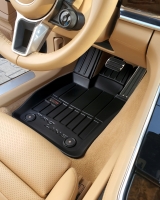 3D Rubber floor mat  set   BMW X6 E71 (2008-2014) with edges  