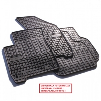 Rubber floor mats set for Skoda Scala (2019-2025)