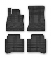Rubber floor mats set for Mercedes-Benz S-class W222 LONG 4-MATIC (2013-2020)