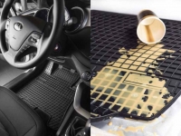 Крмплект резиновых ковриков для Volkswagn e-Golf (2019-2025)