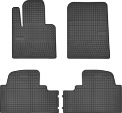 Rubber floor mat  set Hyundai Santa Fe (2012-2020)/ Kia Sorento (2016-2023) ― AUTOERA.LV