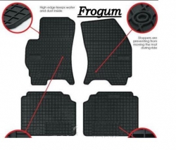 Rubber floor mats set Dodge Journey (2008-2016)/Fiat Freemont (2011-2019) ― AUTOERA.LV