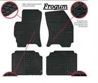 Rubber floor mats set Dodge Journey (2008-2016)/Fiat Freemont (2011-2019)