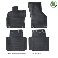 Rubber floor mats set Skoda Superb (2015-2022)