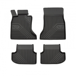 Rubber floor mats set  BMW 5-serie  F10 xDrive  (2013-2017) ― AUTOERA.LV