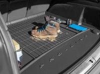 Rubber trunk mat Audi Q7 (2016-2023)  