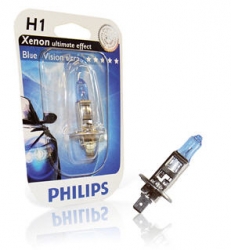 Лампочка Philips BlueVision Ultra Xenon ultimate effect 55W, 12V ― AUTOERA.LV