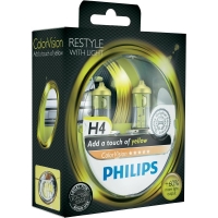 К-т ламп Philips ColorVision Gold - RESTYLE, H7 55W, 12В 