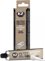 Черный силиконовый герметик - K2 SILTEC, 90гр.