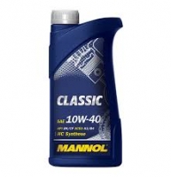 Pussintētiskā eļļa - Mannol CLASSIC SAE 10W-40, 1L