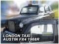 Front and rear wind deflector set Austin FX4 (1958-1997)