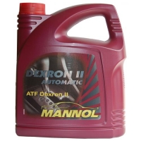 Synthetic automatic transmision oil (red color) - Mannol ATF Dexron II AUTOMATIC, 4L