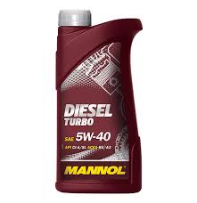 Sintētiskā motoreļļa - Mannol Diesel Turbo 5w40, 1L ― AUTOERA.LV