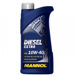 Semi-synthetic oil Mannol DIESEL EXTRA 10W-40, 1L ― AUTOERA.LV