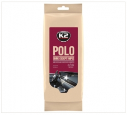 Влажные салфетки для приборной панели - K2 POLO PROTECTANT,  25шт. ― AUTOERA.LV