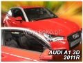 Front wind deflector set Audi A1 (2010-)