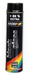 Gloss Black mat paint - MOTIP, 600ml. (+50% EXTRA) ― AUTOERA.LV