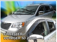 Priekš. un aizm.vējsargu kompl.Chrysler Grand Voyager (2008-2016) 