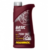 Синтетическое трансмиссионное масло-  Mannol BASIC PLUS SAE 75W90 API GL4+, 1L
