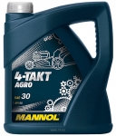Minērālā eļļa  Mannol 4-Takt AGRO, 4L ― AUTOERA.LV