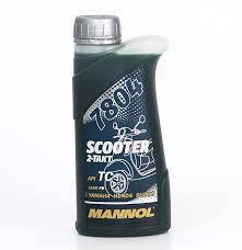 2-Takt (green color ) Synthetic oil  - Mannol Scooter 2-takt, 500ml. ― AUTOERA.LV