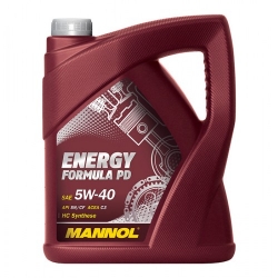 Synthetic motor oil  - Mannol Energy Formula PD (Pumpe-Duse) 5W40, 5L ― AUTOERA.LV
