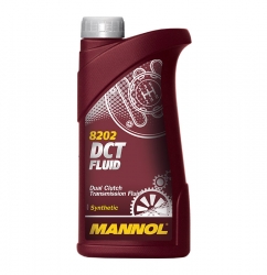 Synthetic oil - Mannol DCT 8202 (oil for Dual Clutch Tranmission, DSG gearbox, yellow color oil), 1L ― AUTOERA.LV