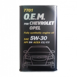 Sintētiskā eļļa - Mannol OEM for Chevrolet/Opel 5W30, 4L ― AUTOERA.LV