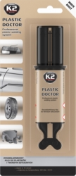 Dīvkomponentu līme plastmasai (balts) - K2 Plastic Doctor , 28gr. ― AUTOERA.LV