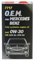 Sintētiskā eļļa - Mannol OEM for Mercedes-Benz 0W30,1L ― AUTOERA.LV