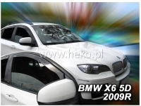 Front wind deflector set BMW X6 E71 (2007-2014)