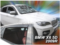 Front and rear wind deflector set BMW X6 E71 (2008-2015)