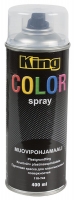 Clear acryl prime for bumper/pllastic parts - King Color, 400ml.