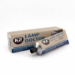 Plastmasas stiklu pullieris (pasta) - K2 Lamp Doctor, 60g. ― AUTOERA.LV
