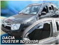 Front wind deflector set  Dacia Duster (2010-)